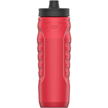 Under Armour Squeeze Water Bottles, 32 oz Water Bottles, Sideline Sports Water Bottle with Quick-Shot Lid, Quick & Easy Hydration, Gym Water Bottles, Squeeze Bottle, 1 32oz Bottle