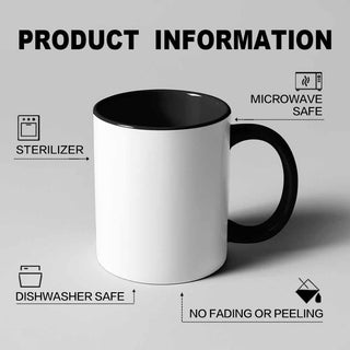 Custom Mug, Customized 15oz Photo Coffee Mug Personalized 11 Oz Ceramic Mug with Photo, Taza Personalizadas for Men Women Family