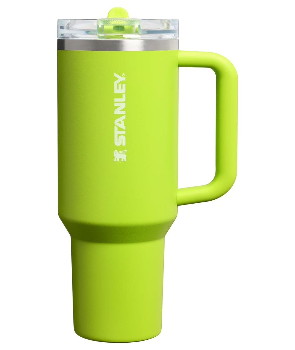 STANLEY Quencher ProTour Flip Straw Tumbler with Leakproof Lid 30 oz | Built-in Straw and Handle | Cup Holder Compatible for Travel | insulated Stainless Steel Cup | BPA-Free | Twilight VRT