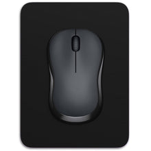 Dapesuom Small Mouse Pad, 5 x 6 Inch Thick Rubber Premium-Textured Non-Slip Portable & Washable Mini Mouse Mat for Women Men Wireless Laptops Keyboard Tray Gaming Work Computer Travel, Jet Black