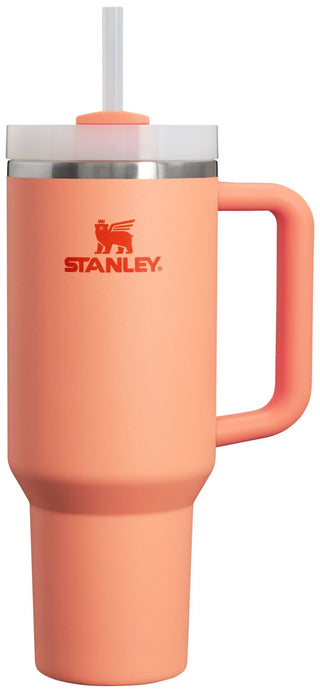 STANLEY Quencher H2.0 Tumbler with Handle and Straw 30 oz | Flowstate 3-Position Lid | Cup Holder Compatible for Travel | Insulated Stainless Steel Cup | BPA-Free | Rose Quartz 2.0