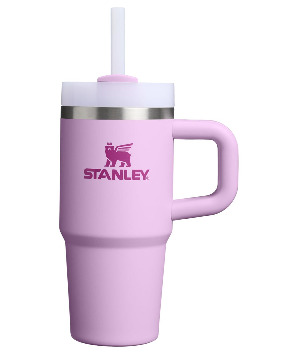 STANLEY Quencher H2.0 Tumbler with Handle and Straw 30 oz | Flowstate 3-Position Lid | Cup Holder Compatible for Travel | Insulated Stainless Steel Cup | BPA-Free | Rose Quartz 2.0