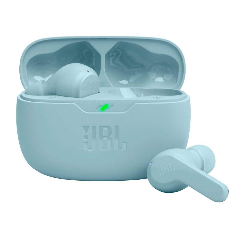 JBL Vibe Beam - True Wireless JBL Deep Bass Sound Earbuds, Bluetooth 5.2, Water & Dust Resistant, Hands-Free Call with VoiceAware, Up to 32 Hours of Battery Life (Black)