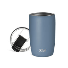 Simple Modern Voyager Tumbler with Flip Lid | Travel Coffee Mug | Insulated Stainless Steel Cold Brew Iced or Hot Coffee Cup | Gifts for Women Men Her Him | 16oz, Almond Birch
