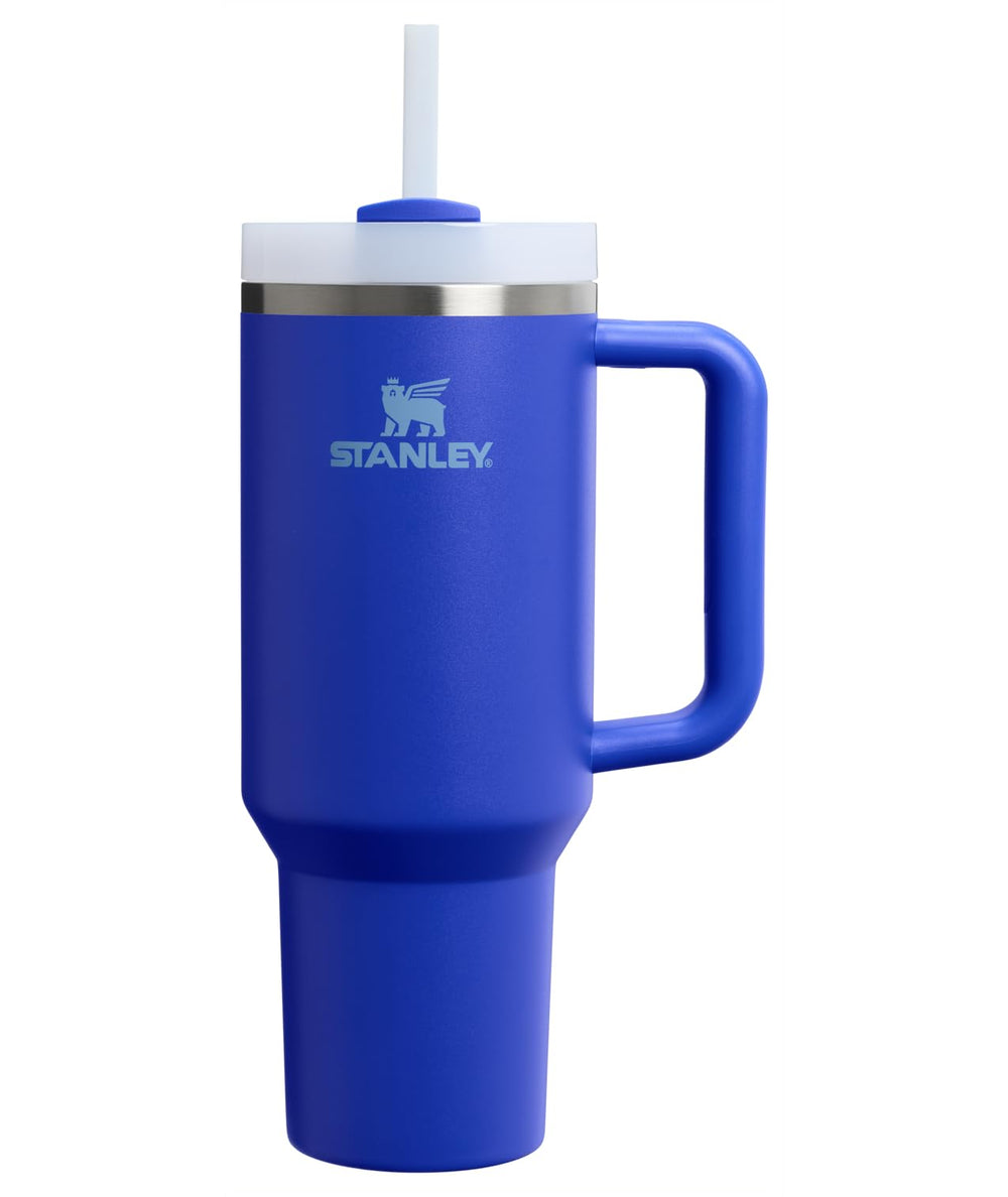 STANLEY Quencher H2.0 Tumbler with Handle and Straw 30 oz | Flowstate 3-Position Lid | Cup Holder Compatible for Travel | Insulated Stainless Steel Cup | BPA-Free | Rose Quartz 2.0