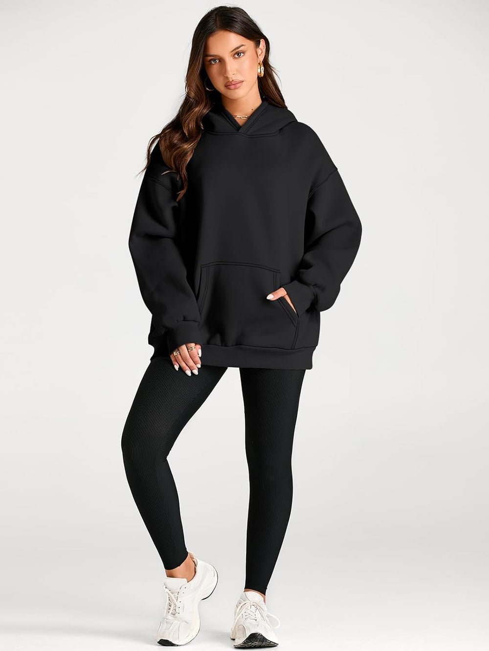 Trendy Queen Womens Oversized Hoodies Pullover Sweatshirts Casual Fall Clothes