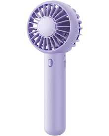 Gaiatop Mini Portable Fan, Small and Powerful, Cute Design 3 Speed Personal Handheld fan and Desktop with Base, Lightweight USB Rechargeable for Travel Lash Makeup Girl Women Summer Gift Pink