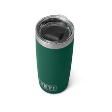 YETI Rambler 10 oz Tumbler, Stainless Steel, Vacuum Insulated with MagSlider Lid, Black Forest Green