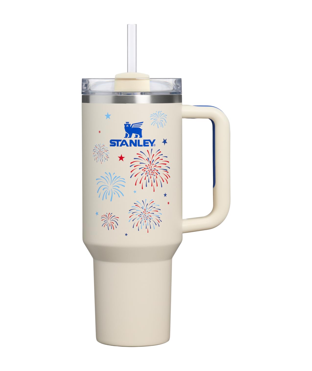 STANLEY Quencher H2.0 Tumbler with Handle and Straw 30 oz | Flowstate 3-Position Lid | Cup Holder Compatible for Travel | Insulated Stainless Steel Cup | BPA-Free | Rose Quartz 2.0