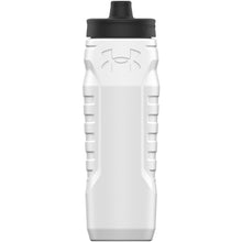 Under Armour Squeeze Water Bottles, 32 oz Water Bottles, Sideline Sports Water Bottle with Quick-Shot Lid, Quick & Easy Hydration, Gym Water Bottles, Squeeze Bottle, 1 32oz Bottle