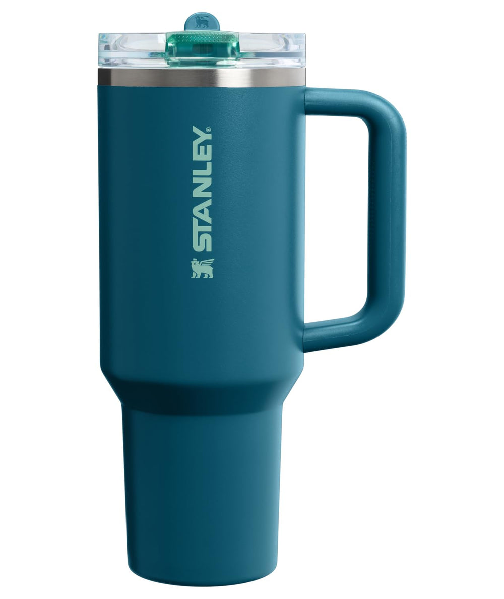 STANLEY Quencher ProTour Flip Straw Tumbler with Leakproof Lid 30 oz | Built-in Straw and Handle | Cup Holder Compatible for Travel | insulated Stainless Steel Cup | BPA-Free | Twilight VRT