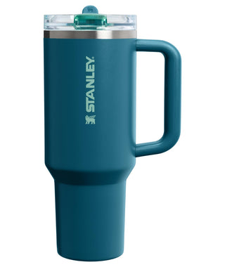 STANLEY Quencher ProTour Flip Straw Tumbler with Leakproof Lid 30 oz | Built-in Straw and Handle | Cup Holder Compatible for Travel | insulated Stainless Steel Cup | BPA-Free | Twilight VRT