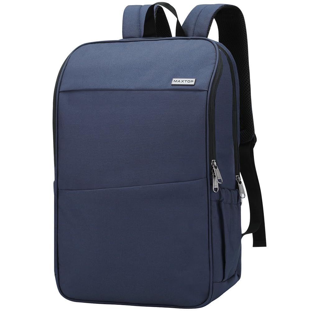 MAXTOP Deep Storage Laptop Backpack Business Anti-theft Backpacks[Water Resistant] College Computer Bookbag Fits 15 Inch Laptop Black