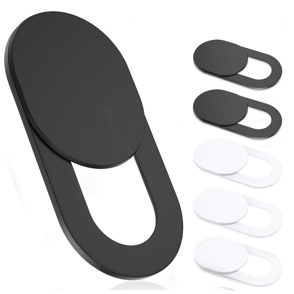 Webcam Cover Slide, [6 - Pack]Ultra-Thin Web Camera Cover for Laptops, PC,Computer and Apple Devices like MacBook,iMac, iPad and iPhone 6/7/8 Plus.0.022in Thick Web Blocker for Privacy and Security