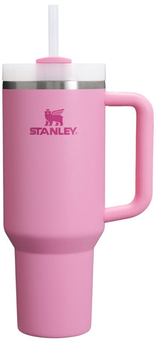 STANLEY Quencher H2.0 Tumbler with Handle and Straw 30 oz | Flowstate 3-Position Lid | Cup Holder Compatible for Travel | Insulated Stainless Steel Cup | BPA-Free | Rose Quartz 2.0