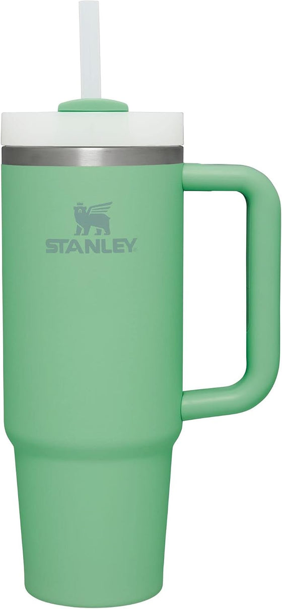 STANLEY Quencher H2.0 Tumbler with Straw 30 oz | Flowstate 3-Position Lid | Cup Holder Compatible for Travel | Insulated Stainless Steel Cup | BPA-Free | Jade