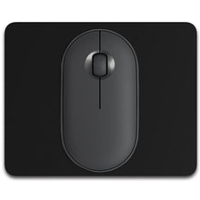 Dapesuom Small Mouse Pad, 5 x 6 Inch Thick Rubber Premium-Textured Non-Slip Portable & Washable Mini Mouse Mat for Women Men Wireless Laptops Keyboard Tray Gaming Work Computer Travel, Jet Black