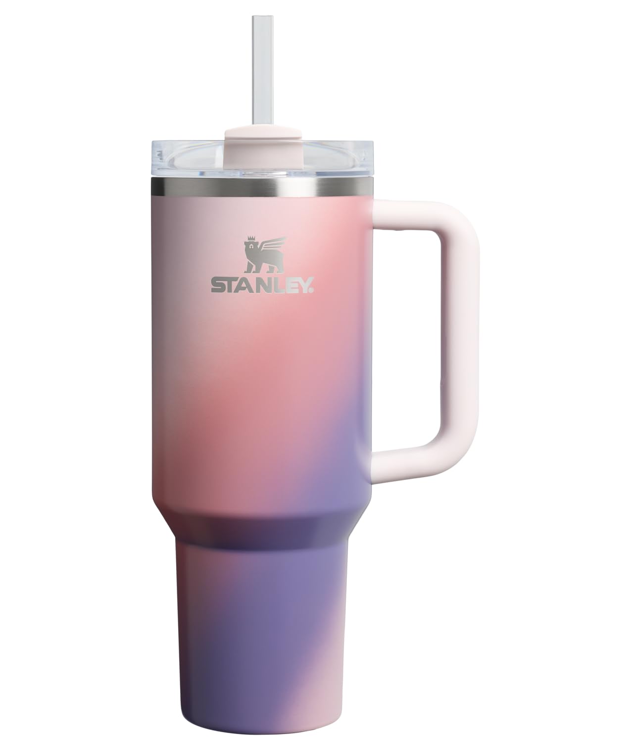 STANLEY Quencher H2.0 Tumbler with Handle and Straw 30 oz | Flowstate 3-Position Lid | Cup Holder Compatible for Travel | Insulated Stainless Steel Cup | BPA-Free | Rose Quartz 2.0
