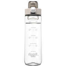 Opard Zip 20oz Plastic Water Bottle Dishwasher Safe, Leakproof Flip-Top Lid, BPA Free Tritan, Wide Mouth Reusable Kids Water Bottle for School Hiking Commuting Outdoor Travel and Gym