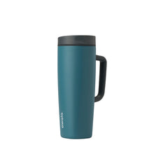 Owala SmoothSip Slider Insulated Stainless Steel Coffee Tumbler, Reusable Iced Coffee Cup, Hot Coffee Travel Mug, BPA Free 20 oz, Vanilla Bean