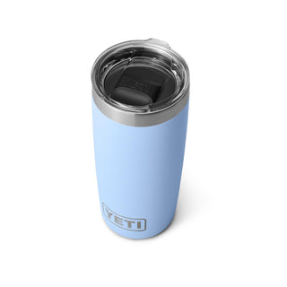 YETI Rambler 10 oz Tumbler, Stainless Steel, Vacuum Insulated with MagSlider Lid, Black Forest Green