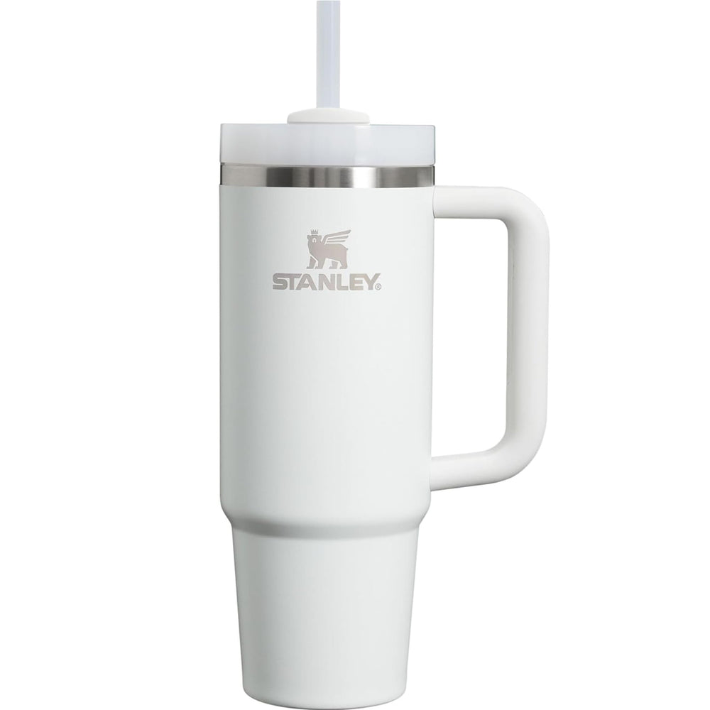 STANLEY Quencher H2.0 Tumbler with Handle and Straw 30 oz | Flowstate 3-Position Lid | Cup Holder Compatible for Travel | Insulated Stainless Steel Cup | BPA-Free | Rose Quartz 2.0