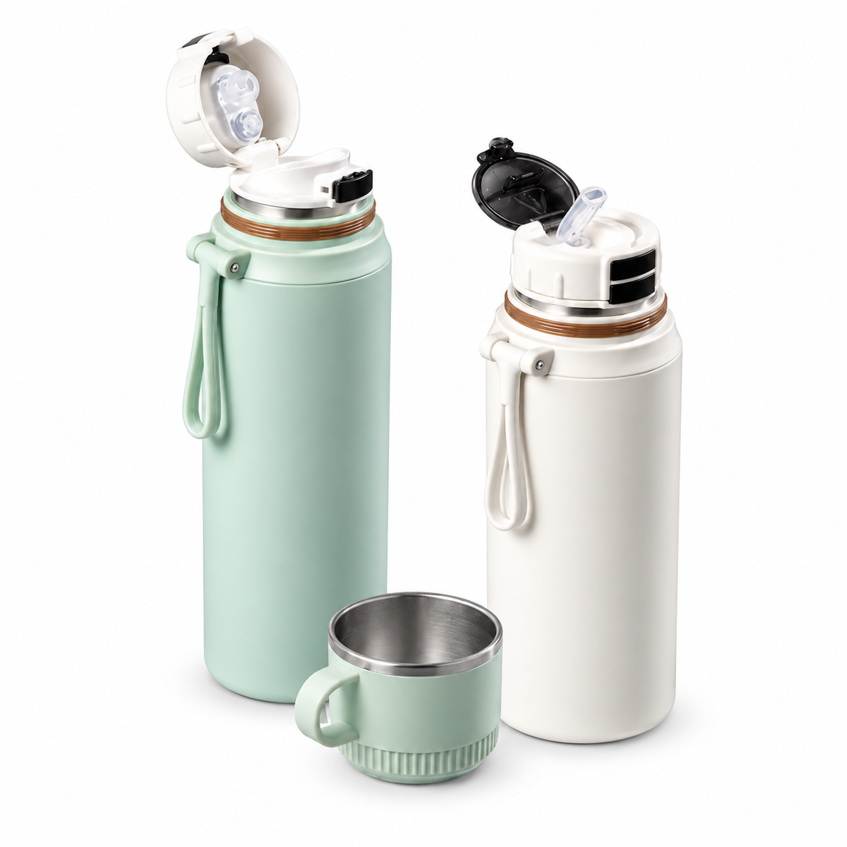 550ml FlipSip Stainless Steel Insulated Flask