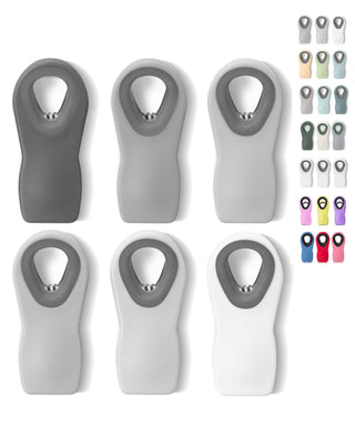 Mr. Pen- Magnetic Chip Clips, 6 Pack, Airtight Seal Reusable Bag Closers for Food Storage, Snacks, Bread & Kitchen Organization, Strong Plastic Clips for Refrigerator Use
