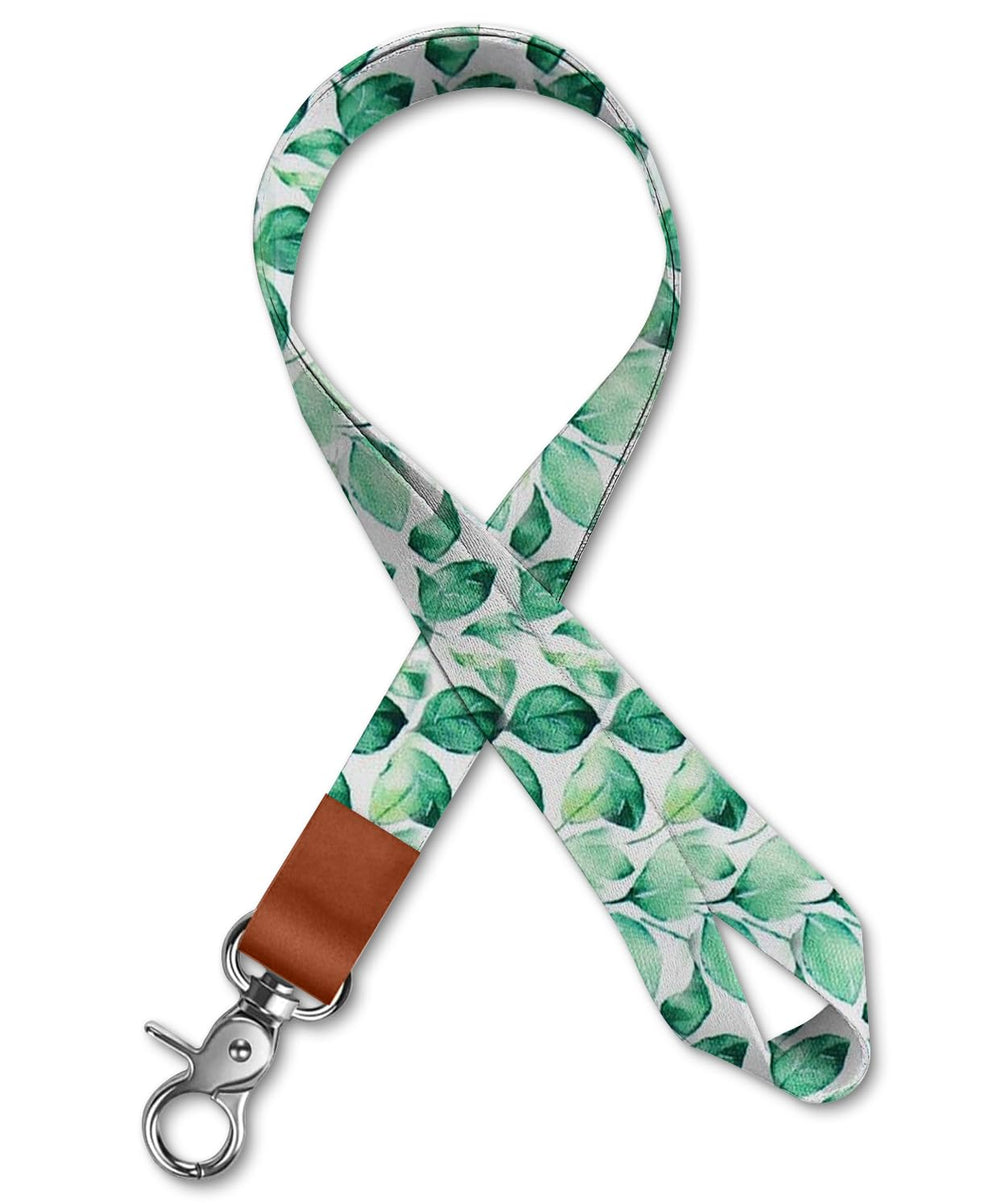 AZEAM Lanyard - Black Lanyard Holder with Metal Clasp for Keys, ID Badges, Cards, Car Keys, Wallet