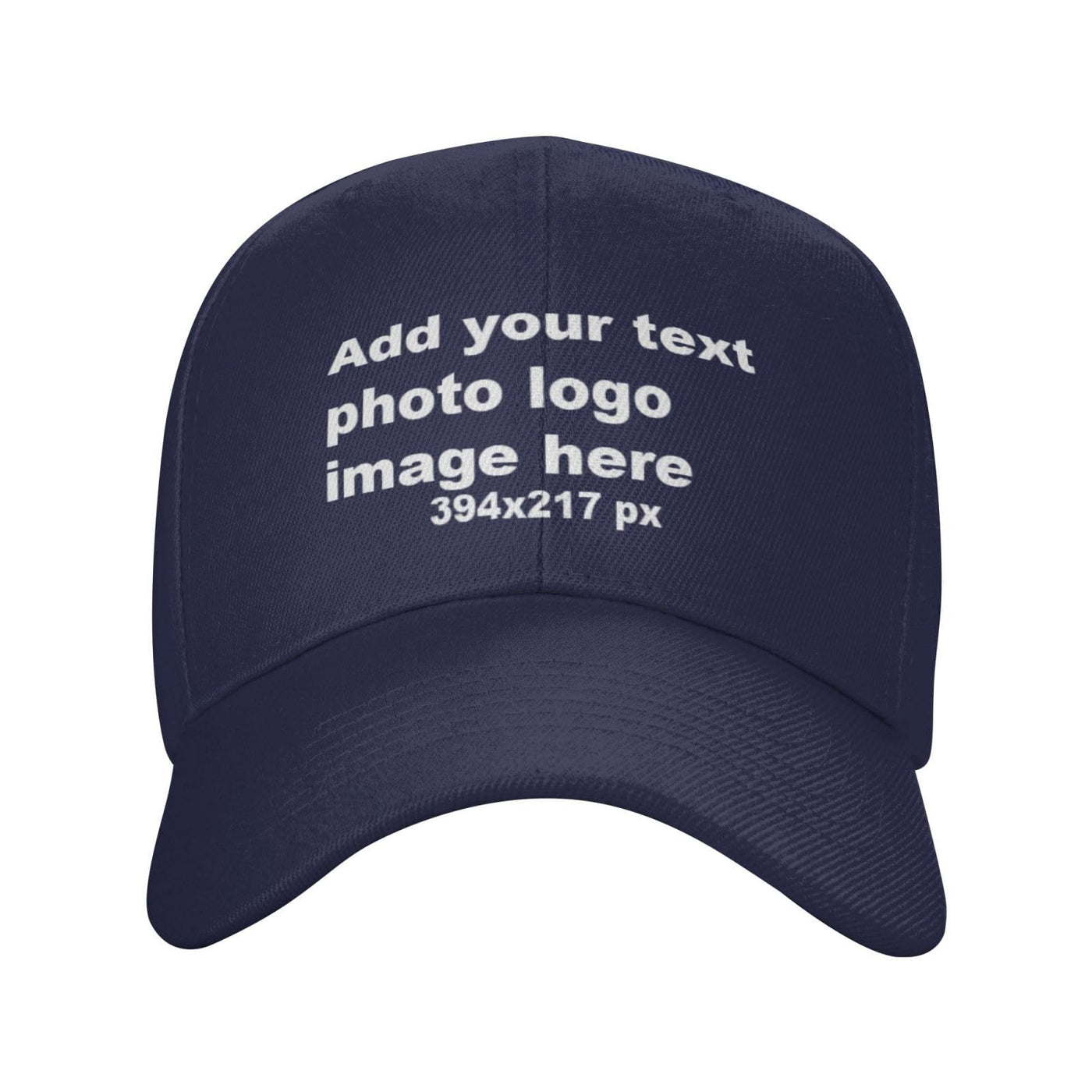 Custom Baseball Hats for Men & Women - Add Text/Photo/Logo - Adjustable Breathable Outdoor Hat, Sports & Casual- Bulk Supply