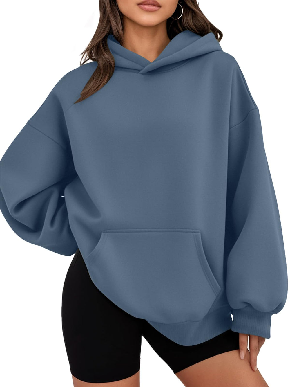 WYNNQUE Hoodies for Women Oversized Sweatshirts Fall Fashion Outfits 2026 Casual Sweaters Tops Fleece Workout Winter Clothes