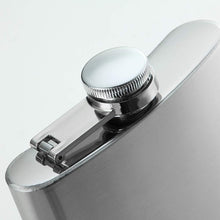 Solid Flasks Stainless Steel Flask & Funnel Set, 8 oz