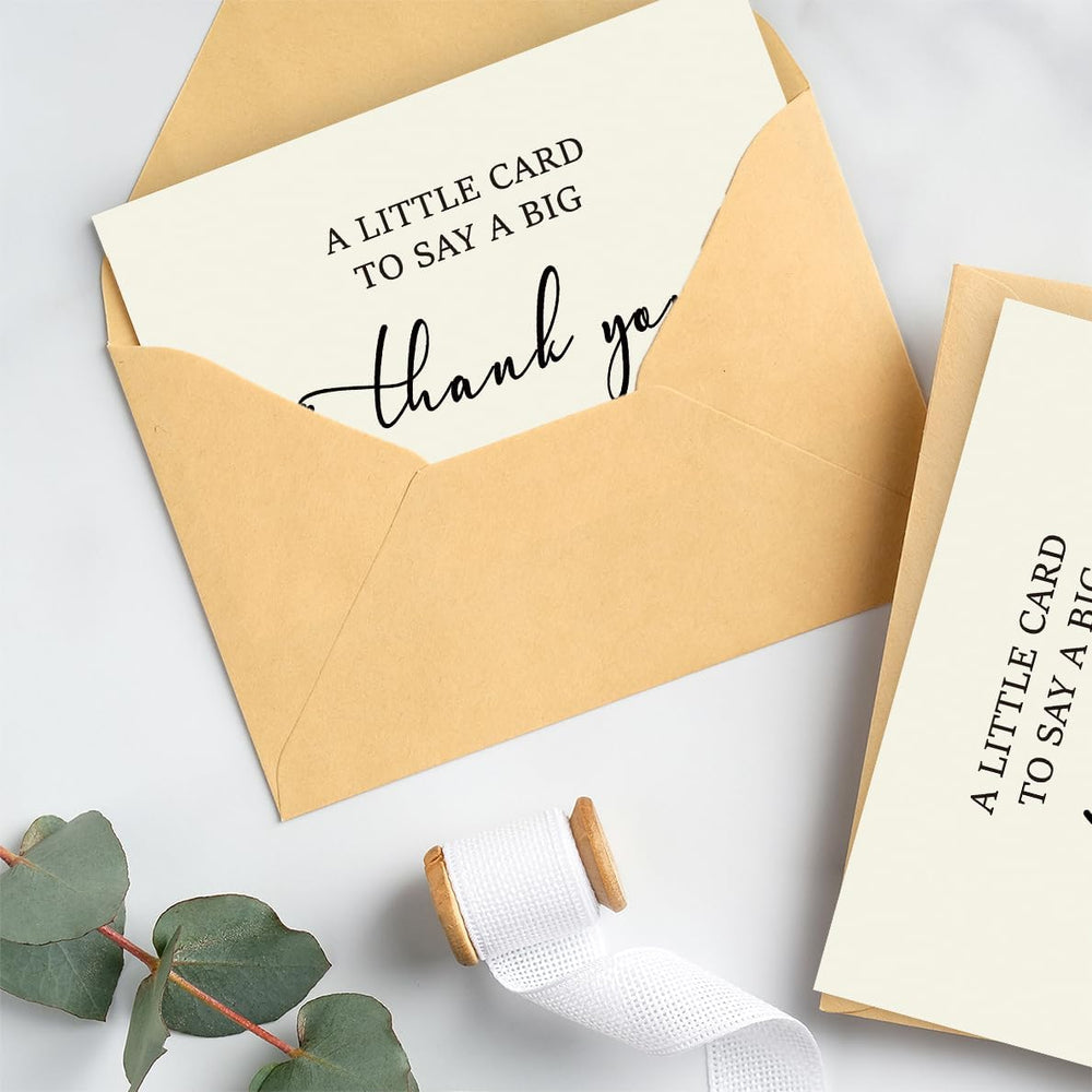 52 Pack 210GSM | Thank You Cards | Thank You Cards & Notes with Envelopes | Pefect for Baby Shower, Wedding, Teacher, Graduation, Business, Holiday, and Christmas | Teacher Appreciation Gifts