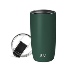 Simple Modern Voyager Tumbler with Flip Lid | Travel Coffee Mug | Insulated Stainless Steel Cold Brew Iced or Hot Coffee Cup | Gifts for Women Men Her Him | 16oz, Almond Birch
