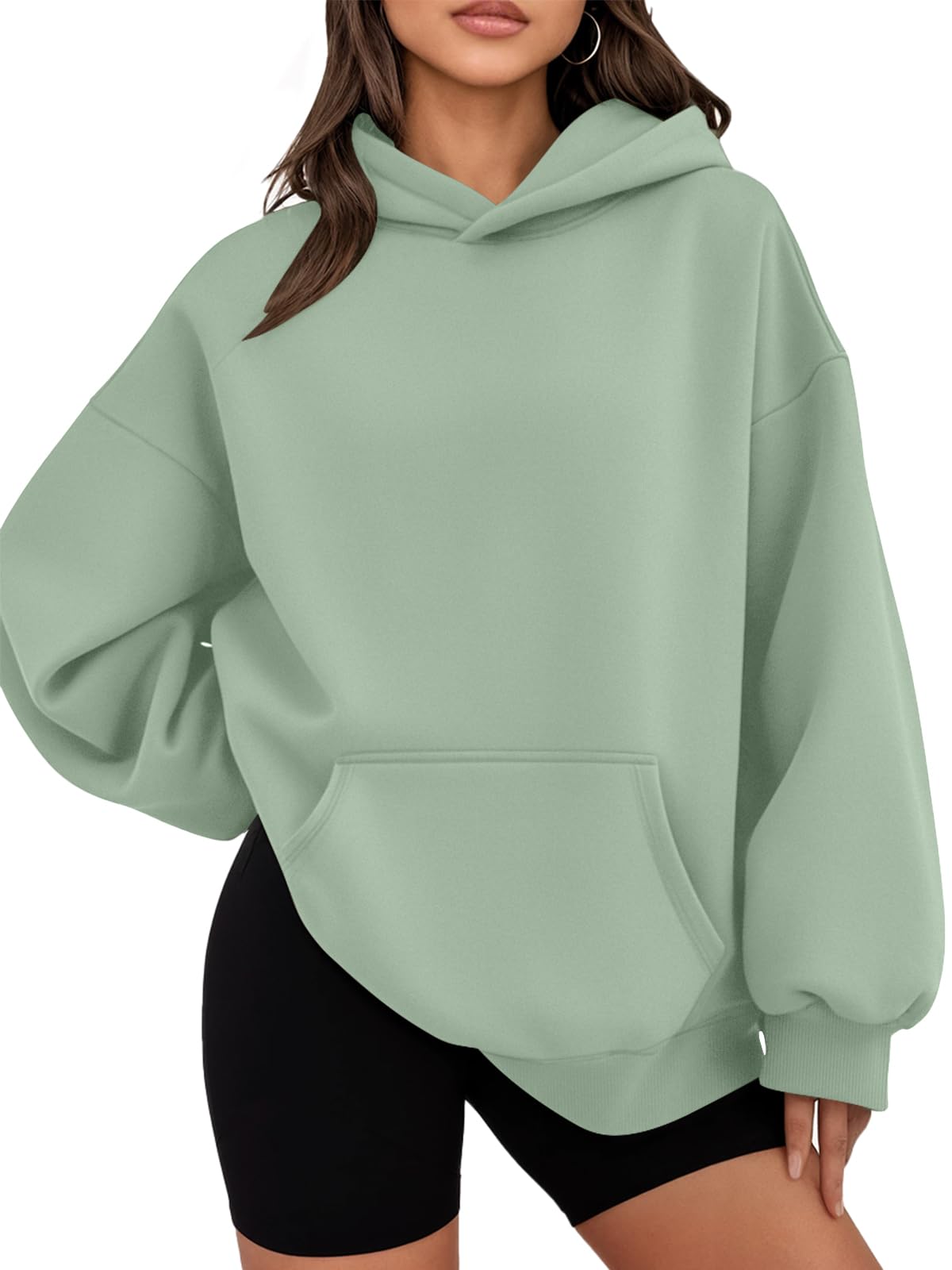 WYNNQUE Hoodies for Women Oversized Sweatshirts Fall Fashion Outfits 2026 Casual Sweaters Tops Fleece Workout Winter Clothes