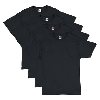 Hanes Men's Short Sleeve T-Shirt Pack, Big & Tall, Crewneck Cotton T-Shirts for Men, Value Packs