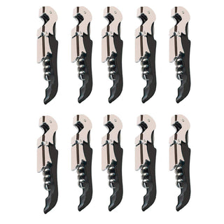 Kit-Home Professional Waiter Corkscrew Wine Openers Set (4 PCS),Upgraded with Heavy Duty Stainless Steel Hinges Wine Key for Restaurant Waiters, Sommelier, Bartenders