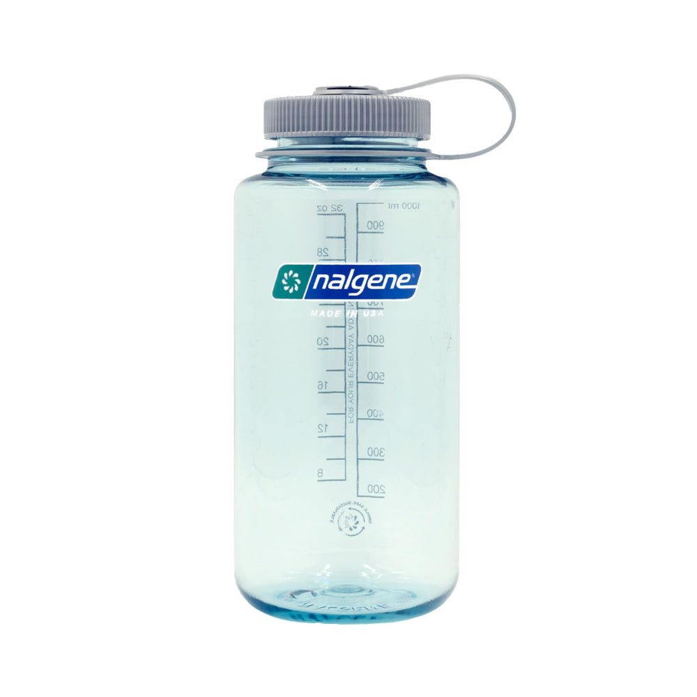 Nalgene 32 oz Wide Mouth Water Bottle | BPA-Free, Durable & Leak Proof, Lightweight Bottle for Hiking & Gym, Work & Travel