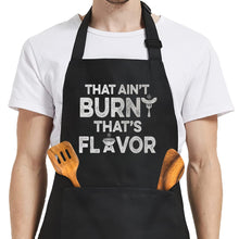 SANDJEST Funny Mens Aprons with Pockets for BBQ Grilling Cooking Grandpa Husband Apron for Birthday Christmas Father's Day