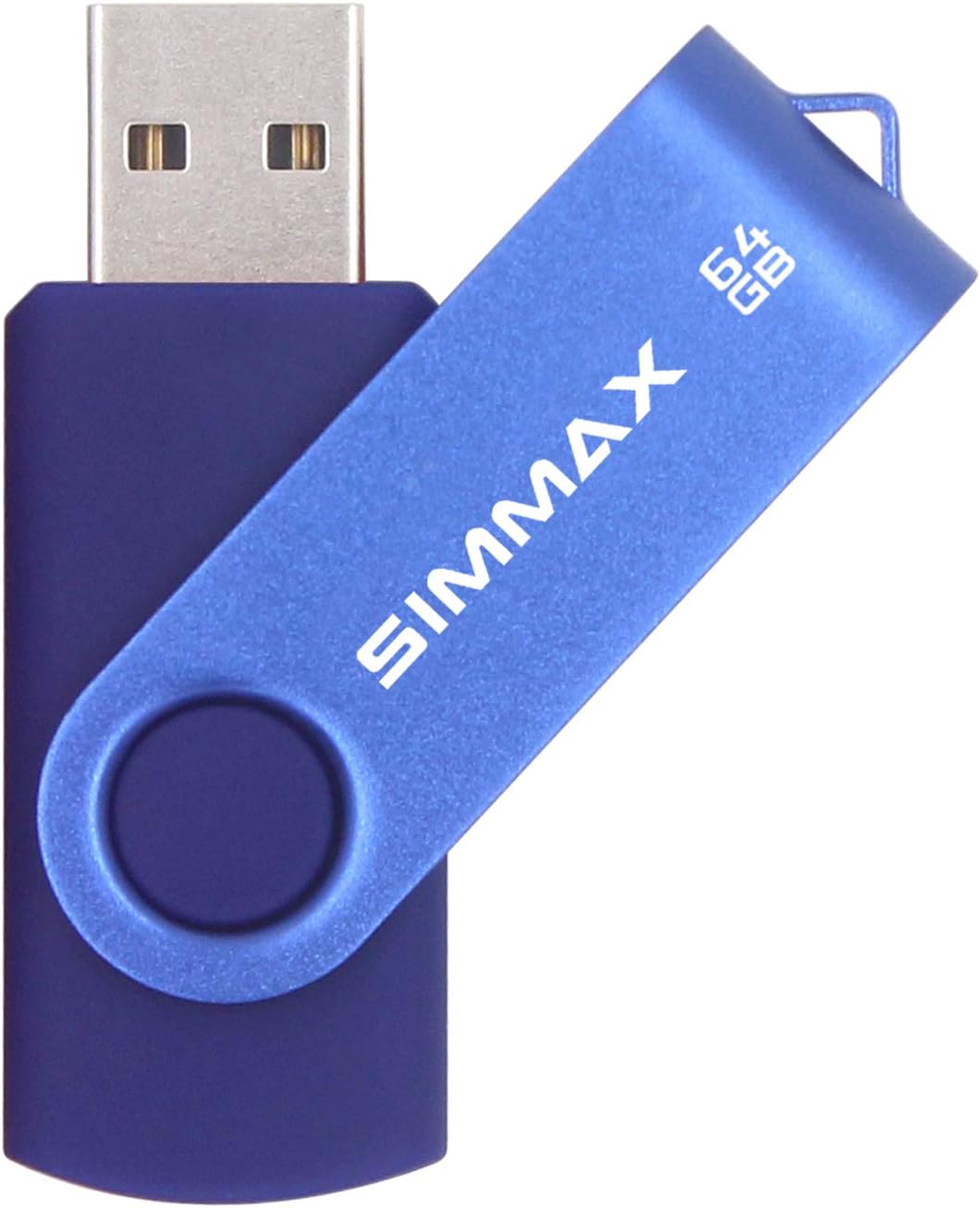 SIMMAX 32GB Memory Stick USB 2.0 Flash Drives Swivel Thumb Drive Pen Drive (32GB Purple)