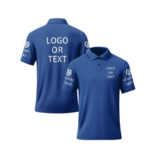 Custom Polo Shirts for Men Women Design Your Own Text Logo Image Personalized Printed Golf Work Shirts Business Casual