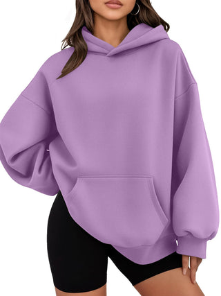 WYNNQUE Hoodies for Women Oversized Sweatshirts Fall Fashion Outfits 2026 Casual Sweaters Tops Fleece Workout Winter Clothes