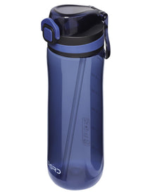 Opard Zip 20oz Plastic Water Bottle Dishwasher Safe, Leakproof Flip-Top Lid, BPA Free Tritan, Wide Mouth Reusable Kids Water Bottle for School Hiking Commuting Outdoor Travel and Gym