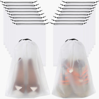 Vivinin 18 Pack Shoe Bags - 11.8in x 15.7in, Storage Bags for Packing, Travel Essentials for Men and Women