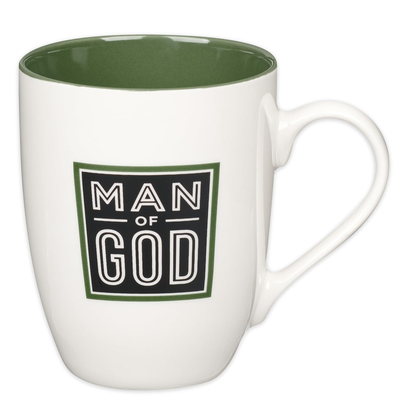 Christian Art Gifts Inspirational Ceramic Coffee & Tea Scripture Mug for Women: Trust in the Lord Encouraging Bible Verse, Microwave & Dishwasher Safe Lead-free, Multicolor Floral, Light Green, 12 oz.