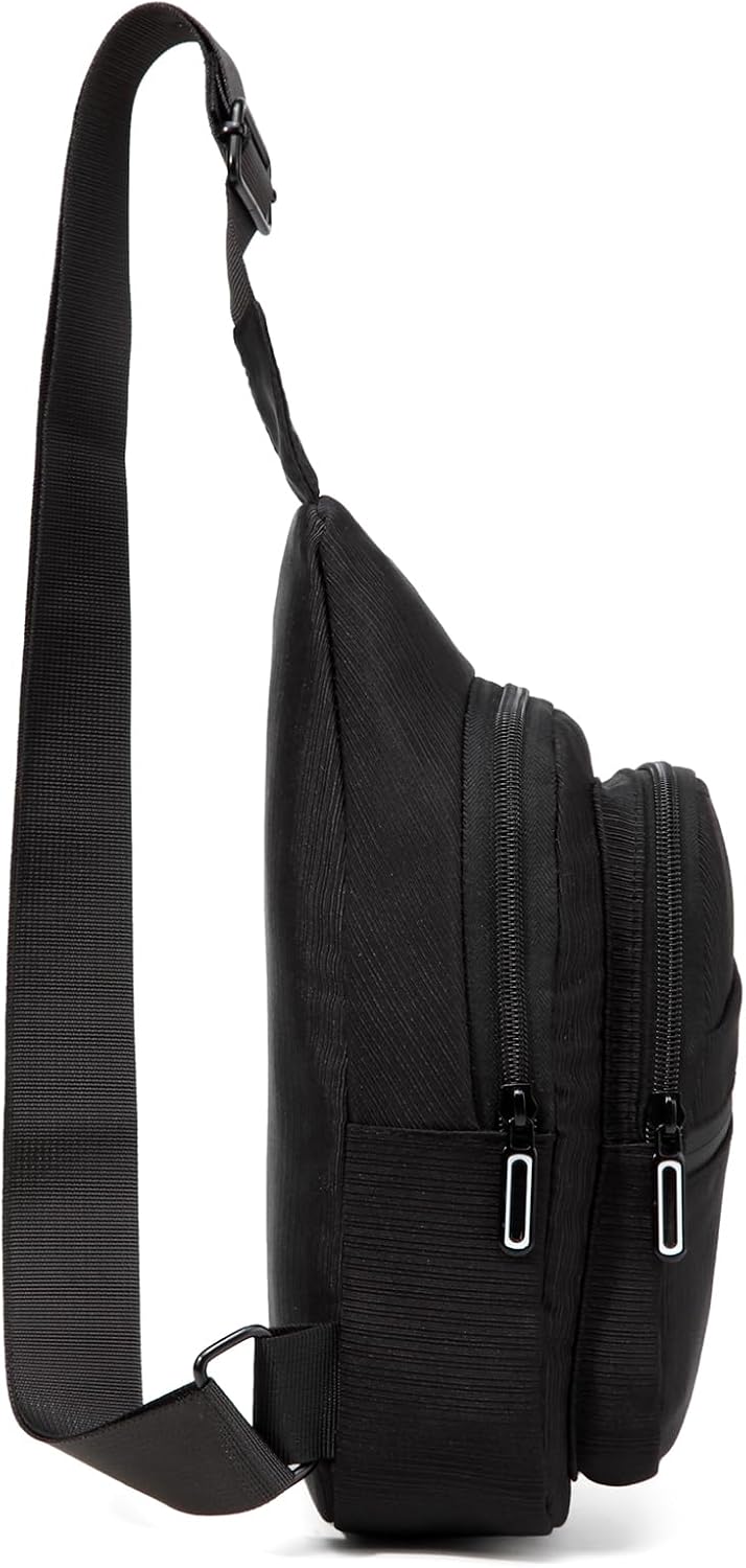 EVANCARY Small Sling Bag Crossbody Bags for Women Men, Sling Backpack Chest Daypack Cross Body Bag for Travel Outdoor