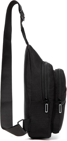 EVANCARY Small Sling Bag Crossbody Bags for Women Men, Sling Backpack Chest Daypack Cross Body Bag for Travel Outdoor