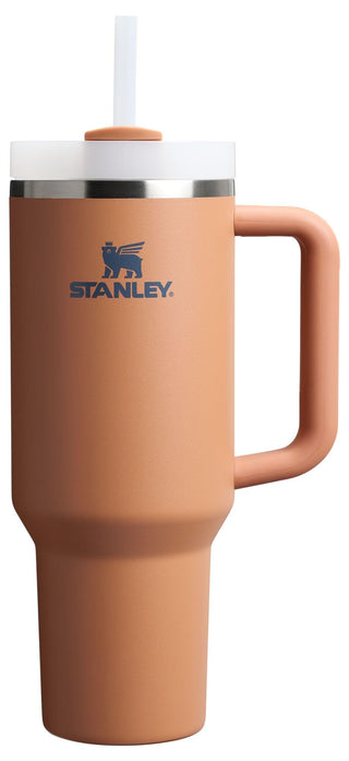 STANLEY Quencher H2.0 Tumbler with Handle and Straw 30 oz | Flowstate 3-Position Lid | Cup Holder Compatible for Travel | Insulated Stainless Steel Cup | BPA-Free | Rose Quartz 2.0