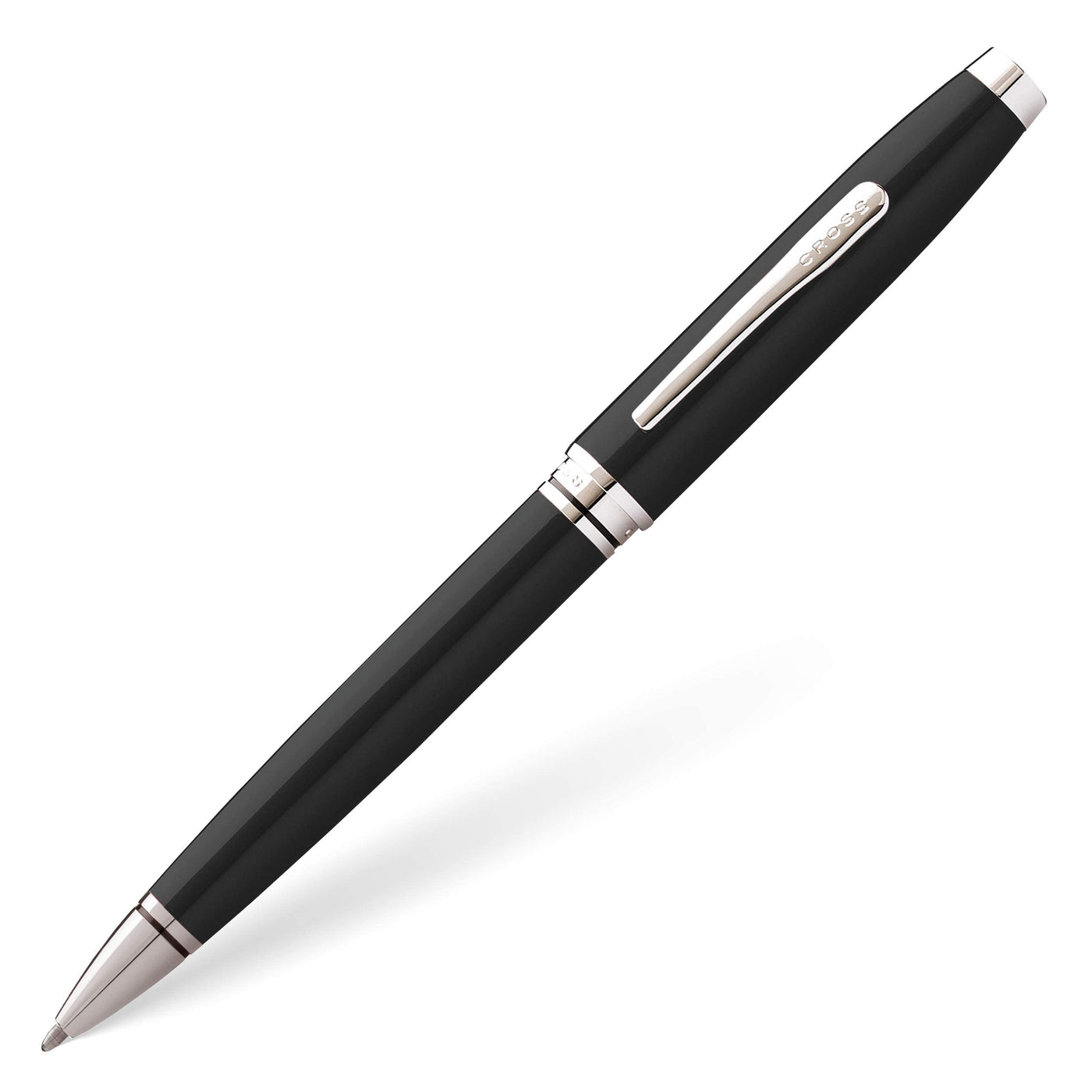Cross Coventry Polished Chrome with Gold-Tone Ballpoint Pen - Refillable Pen for Smooth Writing - Professional, Elegant Accessory - Black Ink - Long-Lasting Use - Desk Essential - Gift-Ready