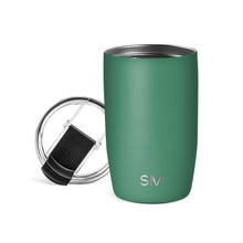 Simple Modern Voyager Tumbler with Flip Lid | Travel Coffee Mug | Insulated Stainless Steel Cold Brew Iced or Hot Coffee Cup | Gifts for Women Men Her Him | 16oz, Almond Birch
